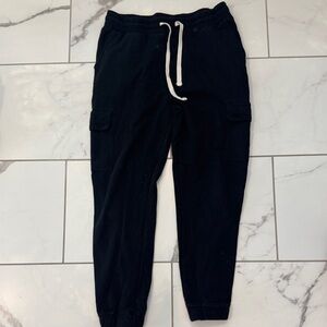 RSQ Black Joggers with Elastic Waist